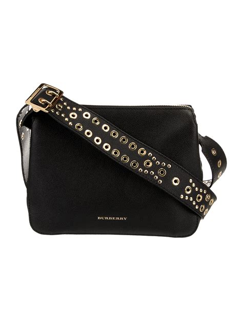 burberry black helmsley|Burberry Helmsley House Check Leather Crossbody.